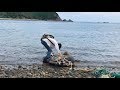 手作りのイカダで奥に見える島に行けるか!? 無人島で遭難#4
