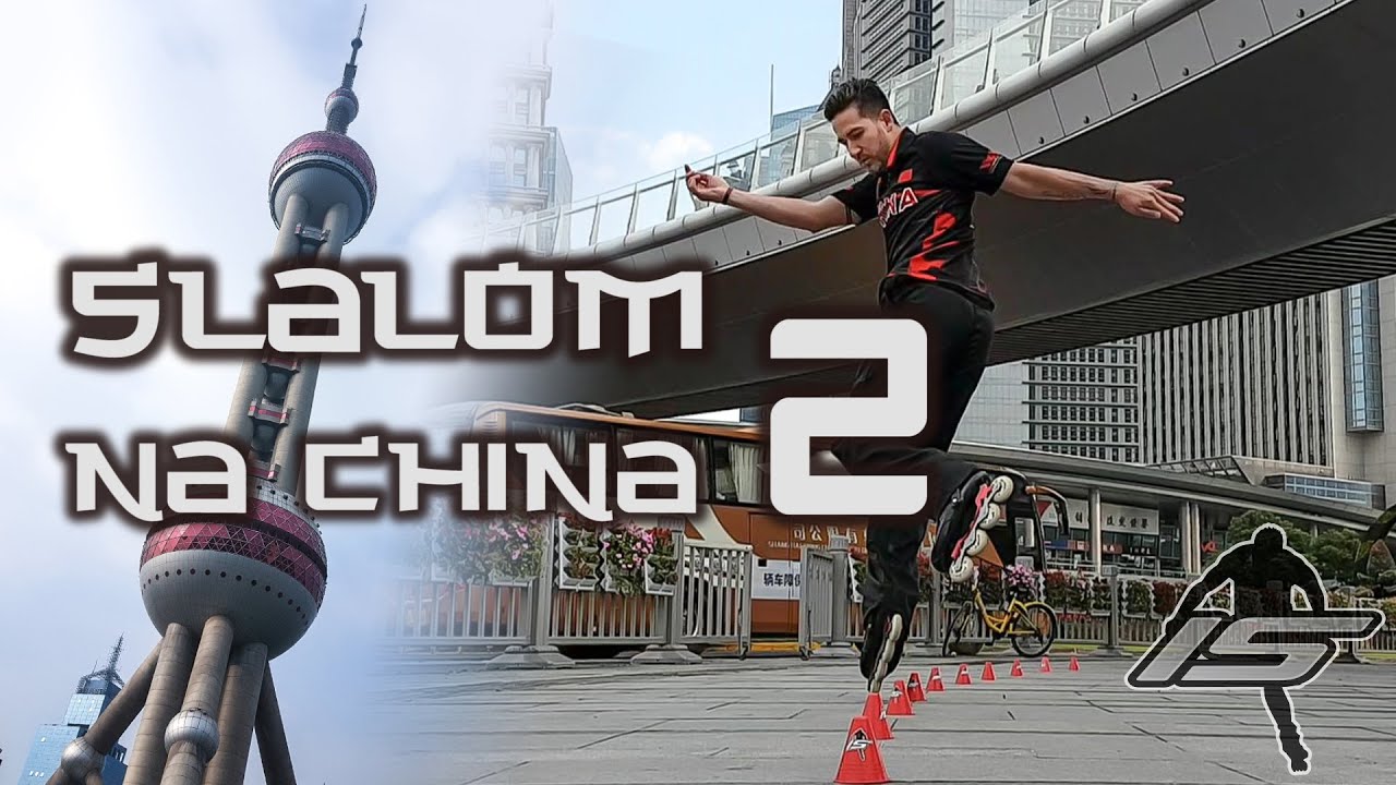 SLALOM NA CHINA 2 - Patinando em Shanghai