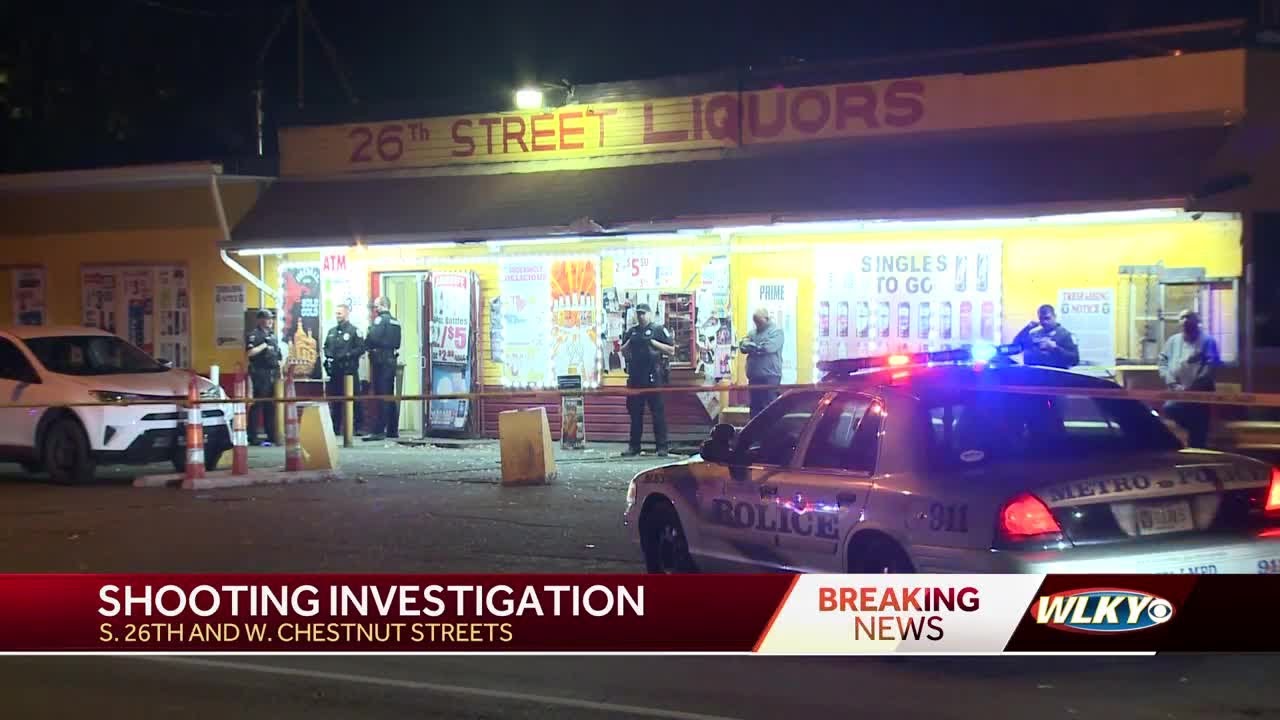 Man shot at Louisville liquor store at 26th and West Chestnut Street ...