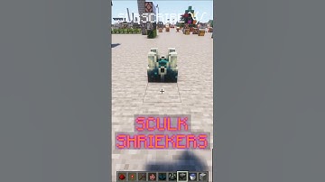 Create a PLAYER DETECTOR with just a SCULK SHRIEKER! | Redstone with PsiVolt #minecraft #redstone