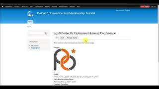 Lesson 9 - 2018 Drupal 7 Registration Platform - Other Content Types