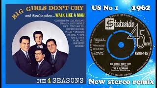 The Four Seasons - Big Girls Don't Cry - 2022 stereo remix