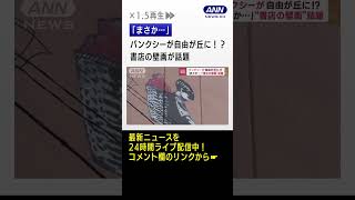 バンクシーが自由が丘に！？「まさか…」書店の壁画が話題　#shorts