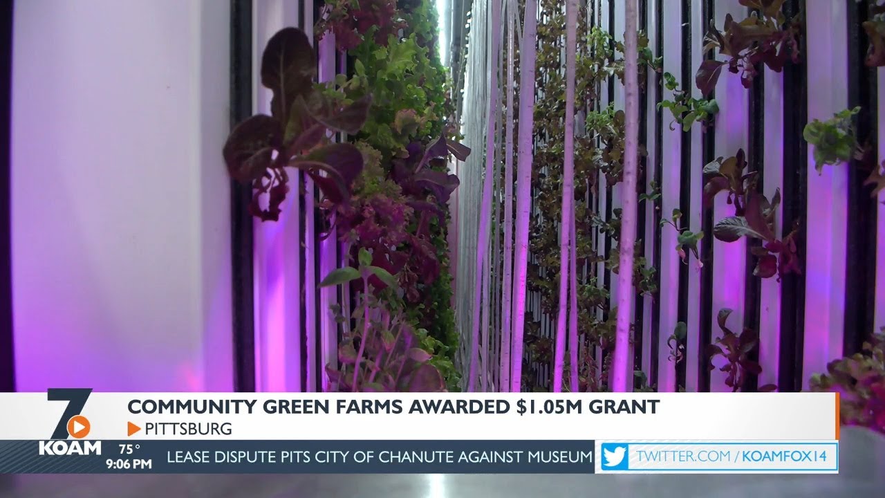 Community Green Farms Awarded 1.05M Grant to Pittsburg Organization