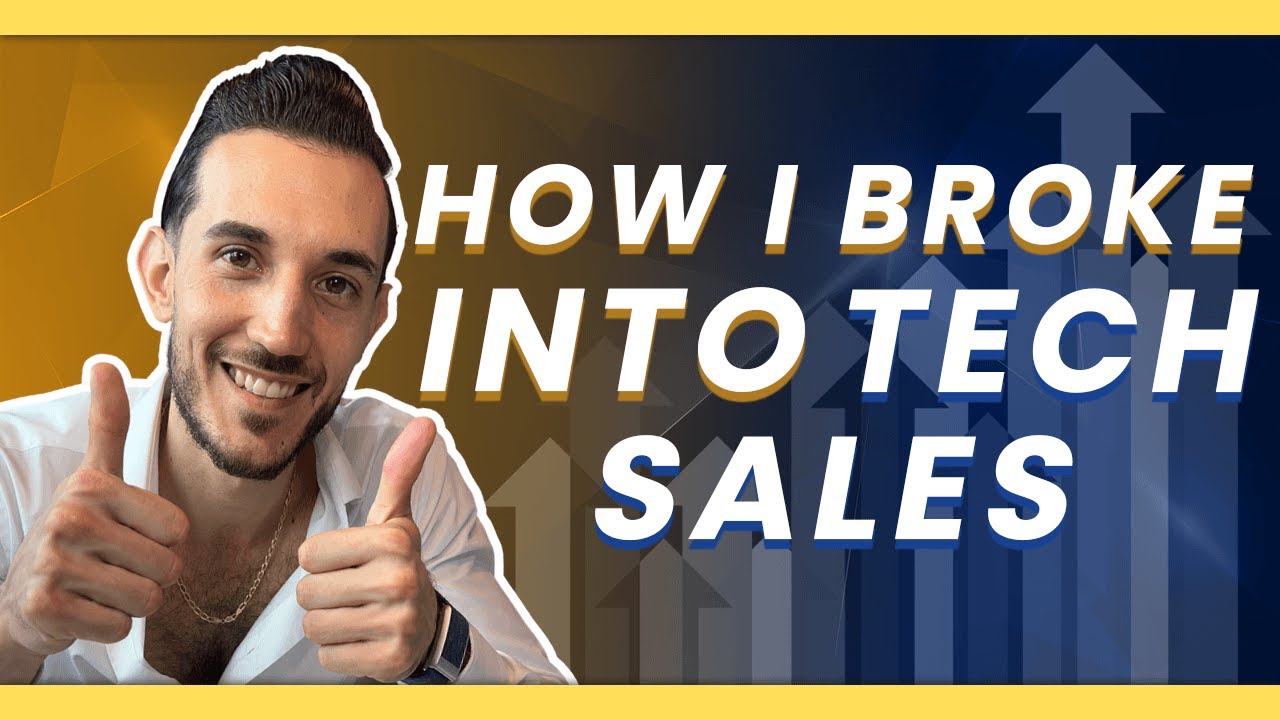 How to Break Into Tech Sales From Selling Shoes to Selling 700k