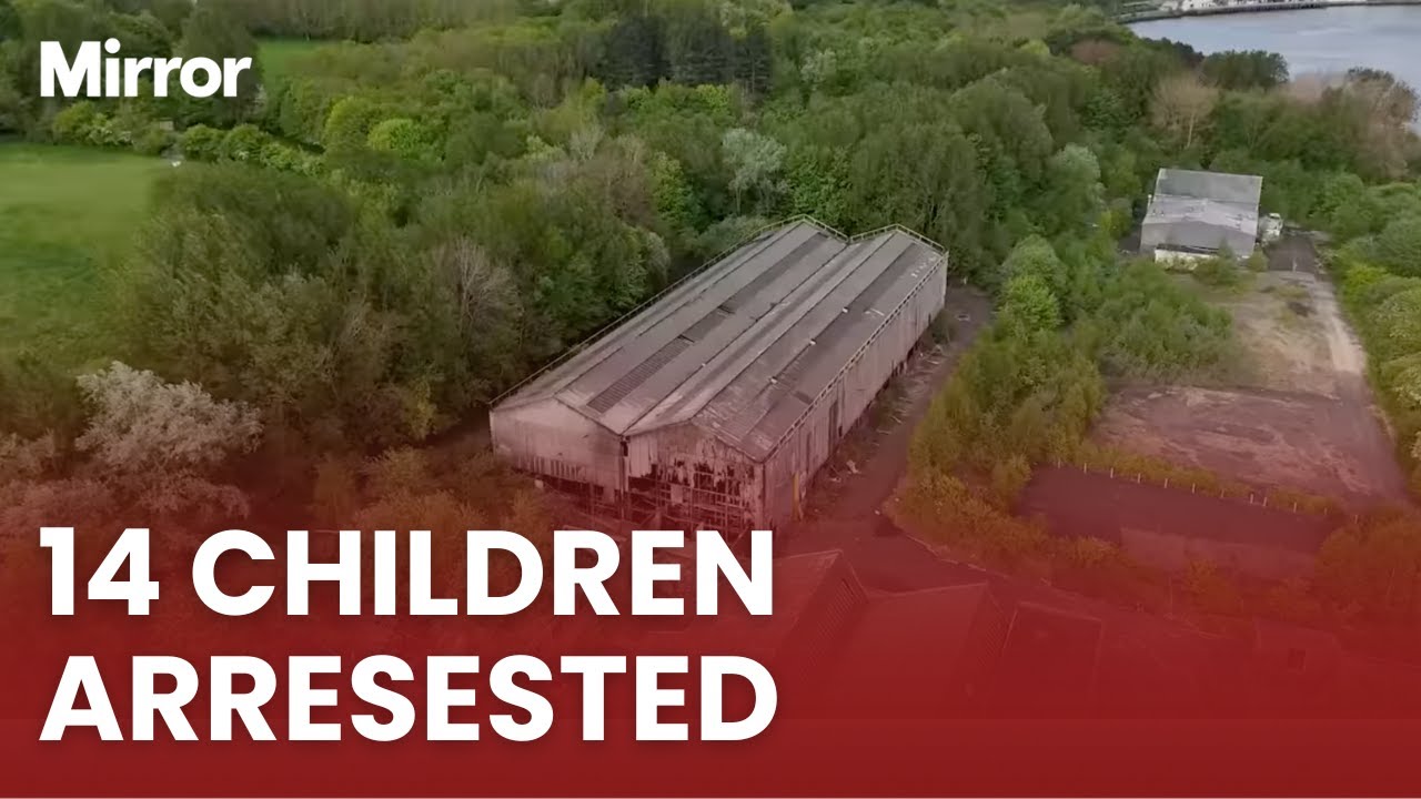 14 children arrested after boy dies in fire - YouTube