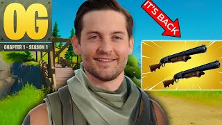 OG FORTNITE IS BACK AND I'M IN LOVE