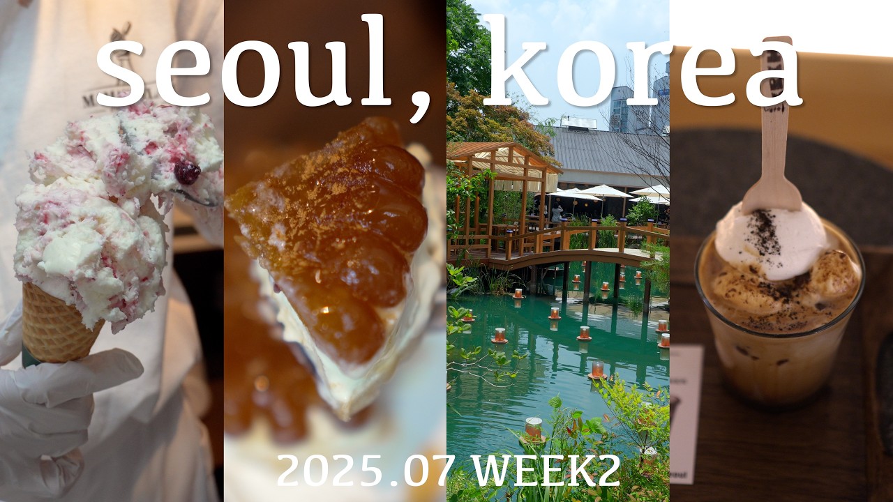 【韓国vlog】聖水・明洞ひとりグルメ&カフェグルメ巡り！薬菓|ジェラート|平壌冷麺