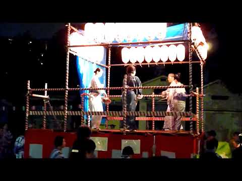 2018年文京区・白山神社例大祭⑮　盆踊り　ゆかた音頭