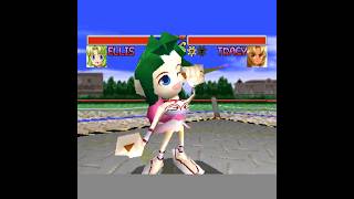 Ellis wins in Battle Arena Nitoushinden (1996)#PlayStation #PS1 #PSone #Takara #Tamsoft #Toshinden