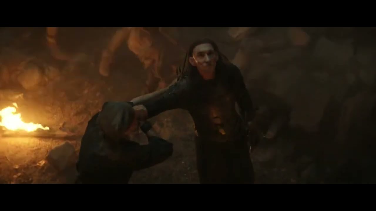 The orcs fall into a trap |  Rings of Power