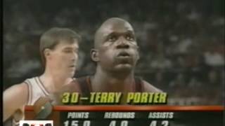 NBA Finals 1992 Game 6. Chicago Bulls - Portland Trail Brazers