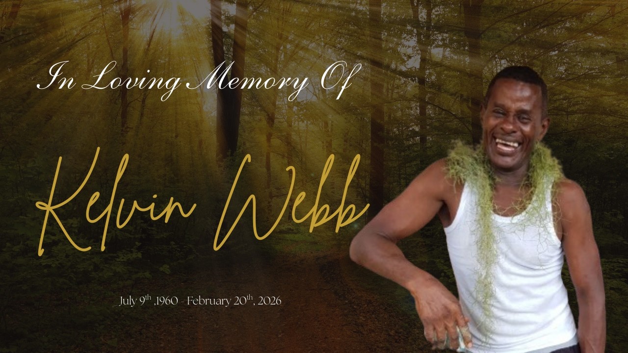 The Homegoing Service of Kelvin Webb.