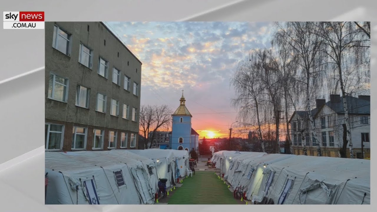 Civilian field hospital in Ukraine brings 'high-level medicine' to patients