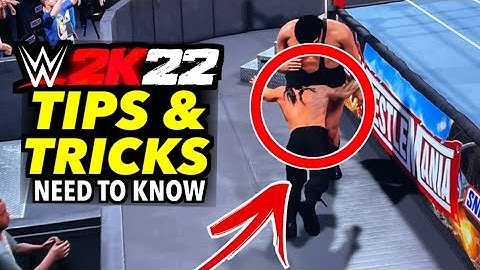 WWE 2K22 Tips And Tricks | Part 1