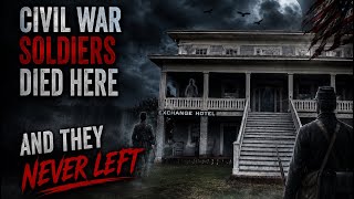 CIVIL WAR SOLDIERS DIED HERE AND THEY NEVER LEFT