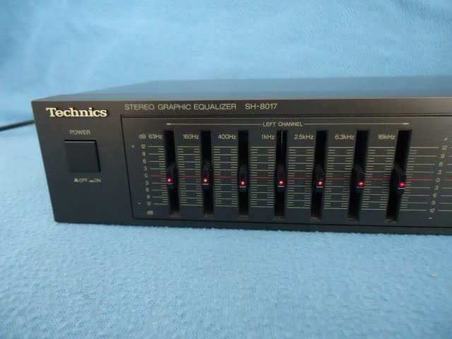 Technics SH-8017 Equalizer, 7 Band x Channel ( sn-0A5KB63994