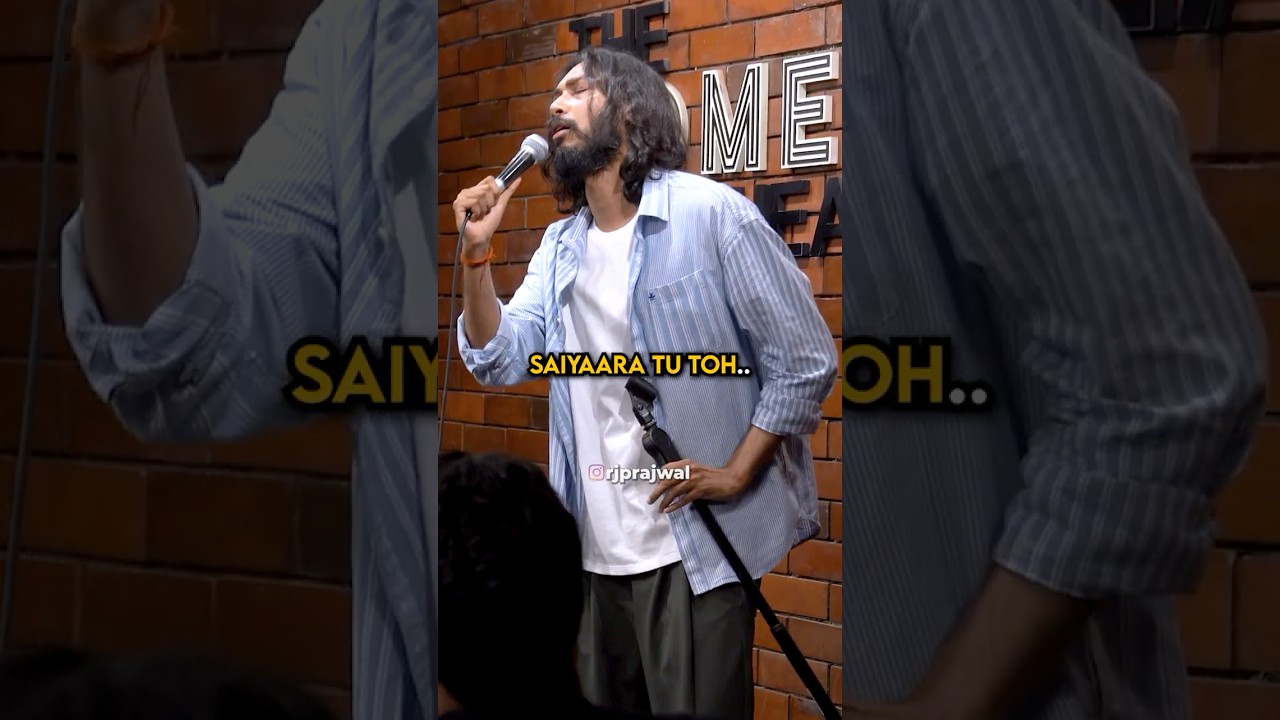 “Saiyaara“ StandUpComedy Ft. Prajwal Raj #standupcomedy #viralvideo #comedyshorts