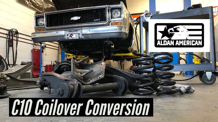 C10 Coilover Coversion by Aldan American on the 1974 Squarebody