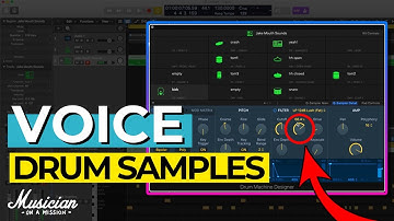 How to Create Drum Samples with Your Voice in Logic Pro X