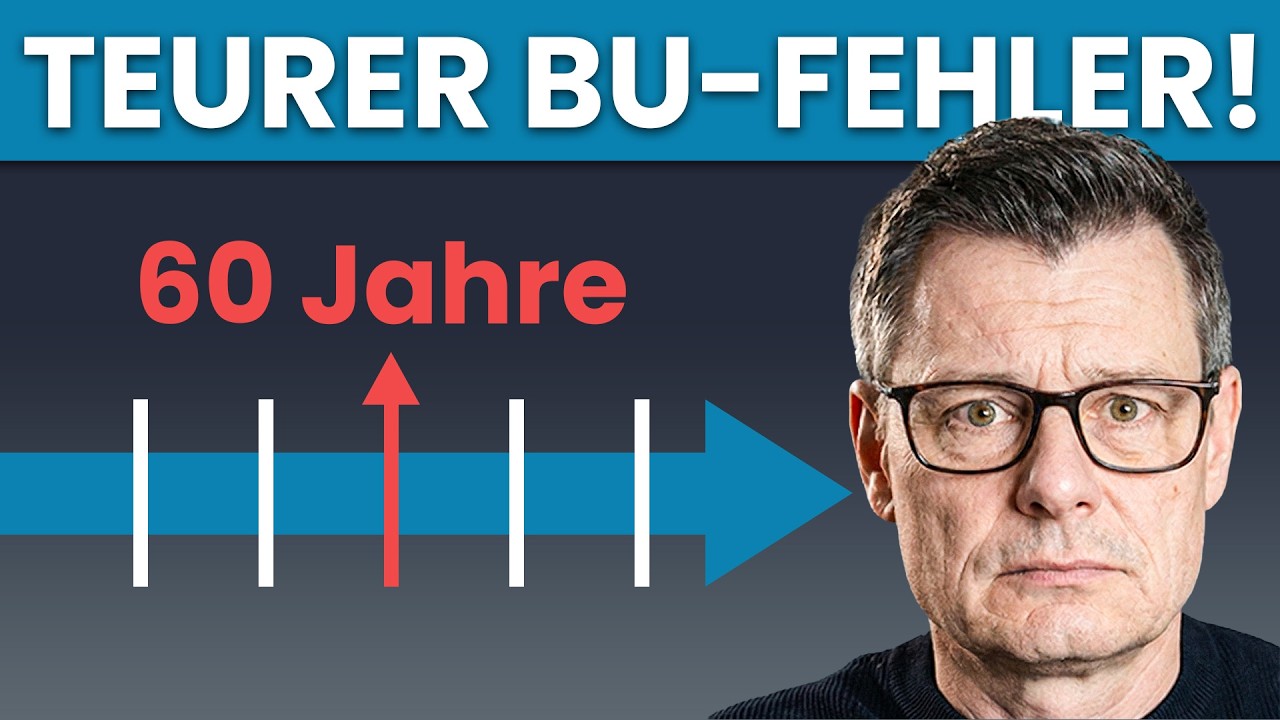 BU-Versicherung nur bis 60? Dieser Fehler kann dich ein Vermögen kosten!