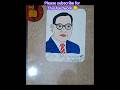 Drawing the Legend: Dr. Bhimrao Ambedkar Portrait ✨