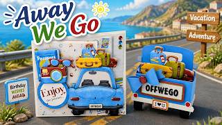 Make this adorable 3D car card in minutes!