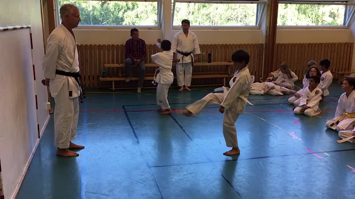 Kenneth Johansson gradering 2:a katan GoJu Ryu