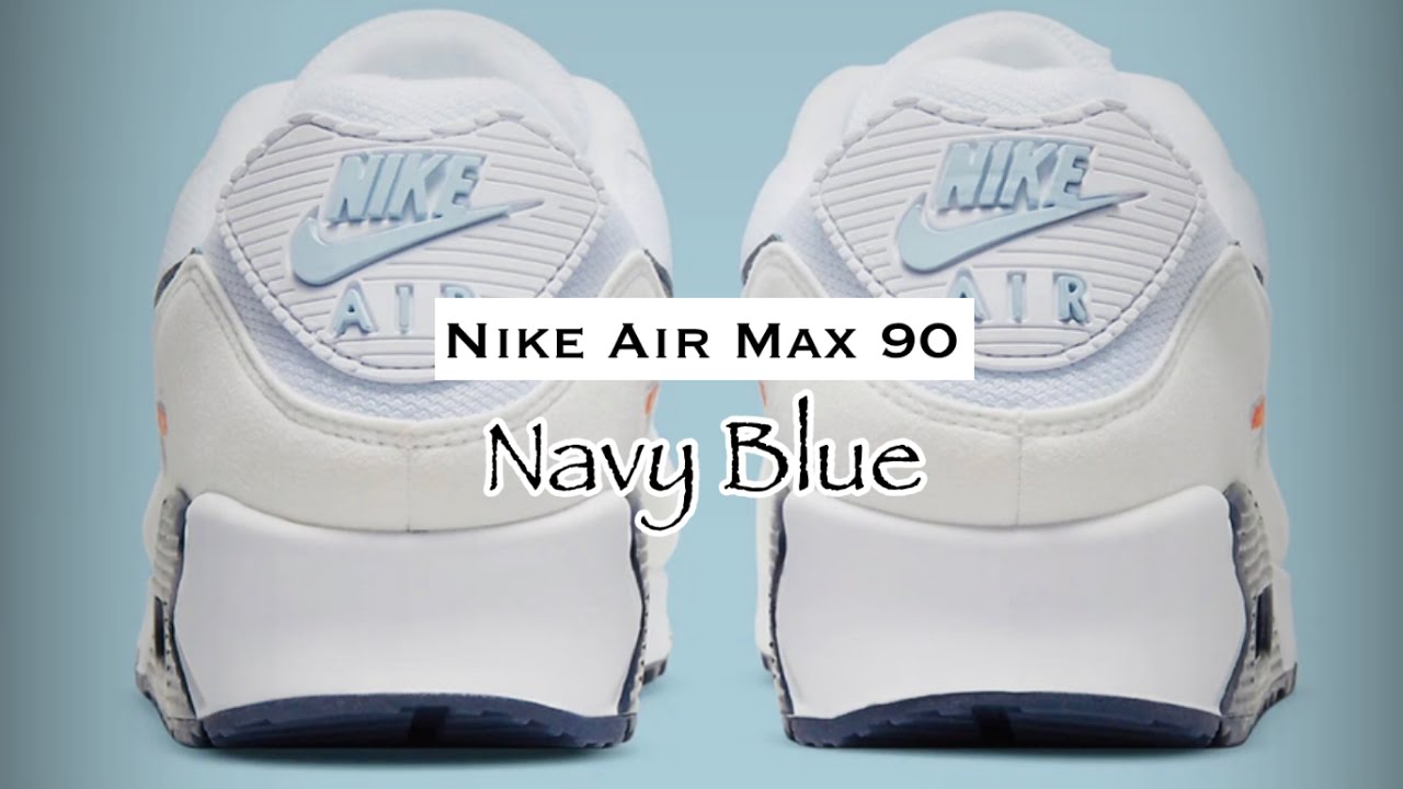 air max navy blue