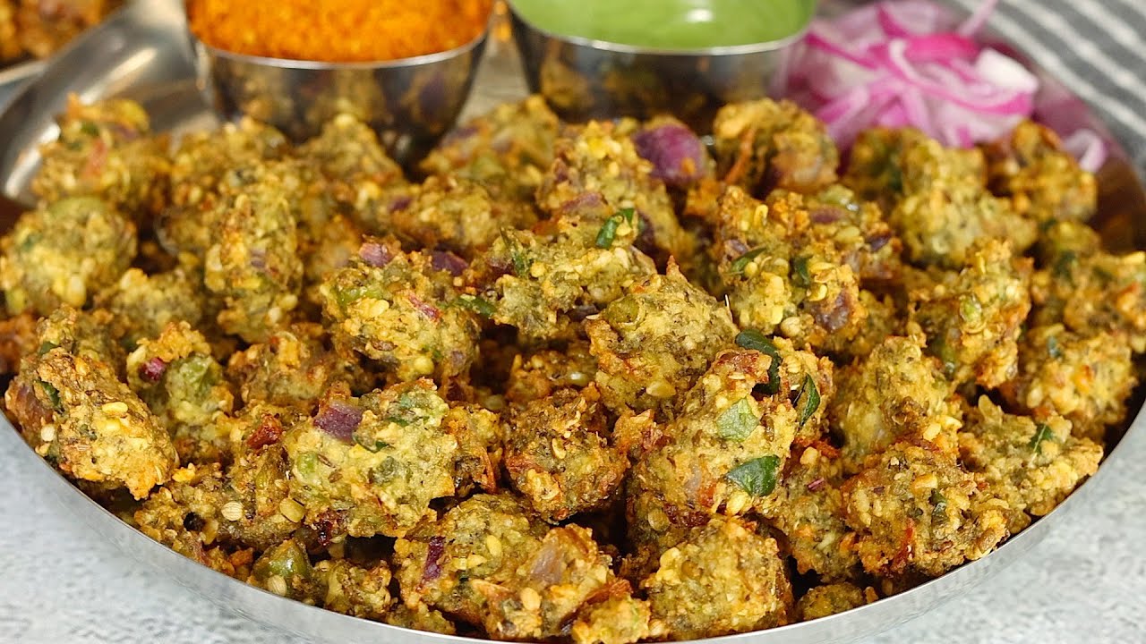 శెనగపిండి లేని ప్రొటీన్ పకోడీ👉తినడం మొదలుపెడితే ఆపేపనేలేదు😋Moong Dal Pakoda👍Snacks Recipes In Telugu