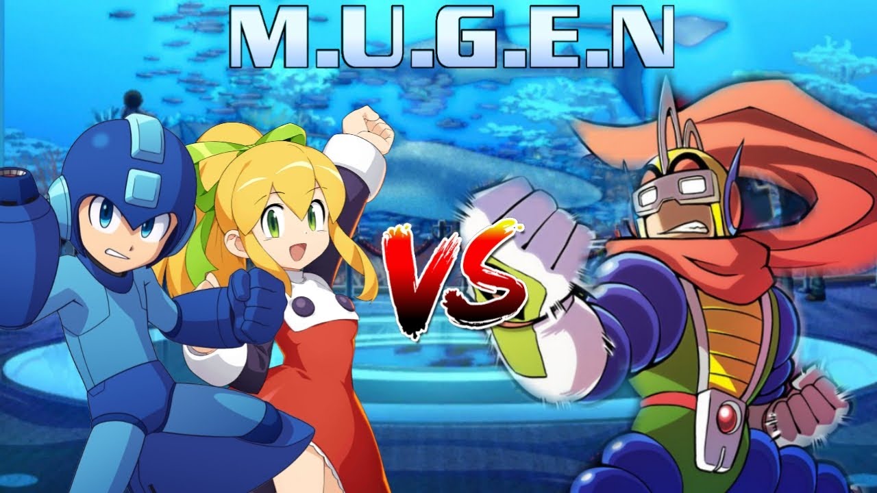 Megaman & Roll vs Bravoman | M.I.G | Mugen Special Battle