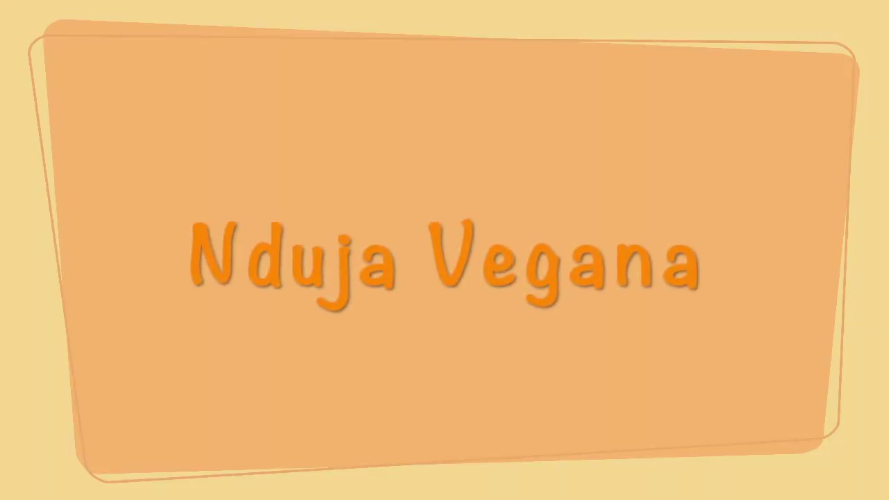 Nduja vegana semplicissima!