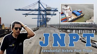 Joshila Rtn Jay Visited JNPT•Jawaharlal Nehru Port Trust•India's Largest Container Port• Rotary Club