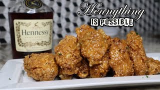 The Best HENNESSY FRIED CHICKEN WINGS