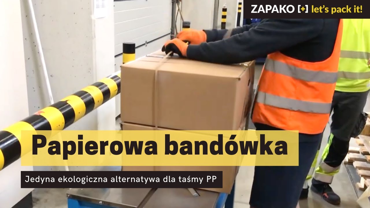 Papierowa bandówka - ekologiczna alternatywa dla taśmy PP !