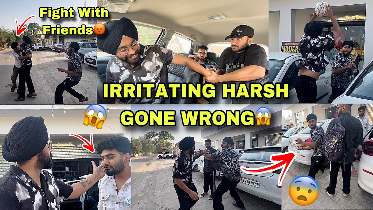 IRRITATING HARSH FOR 24 HOURS🤣🔥 / CHALLENGE GONE WRONG😓 / FIGHT WITH FRIENDS😡 ~ ​⁠Prabh Buttar 🔥