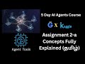Agent Tool Explained in Tamil | Kaggle AI Agents Course Assignment 2-a Full Breakdown