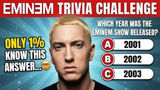 Eminem Trivia: Can You Name Every Song And Album?