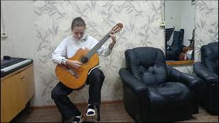 "Цыганская венгерка" исполняет Арина Батраева 1 класс ДООП "Народные инструменты" МОБУДО ДМШ г.Тынды