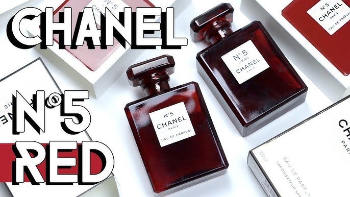 CHANEL RED BOTTLE N°5 EDP and L'EAU unboxing and review - Limited Edition  CHANEL No5 perfume 