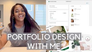 Design with Me | UX Case Study Portfolio Re-design