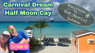 Half Moon Cay Bahamas visit on Carnival Dream