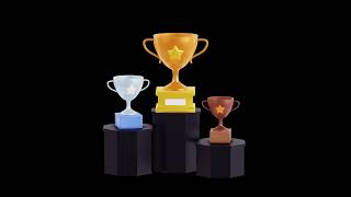 winners podium with trophy cups animation 3d rend 2024 04 18 18 12 53 utc