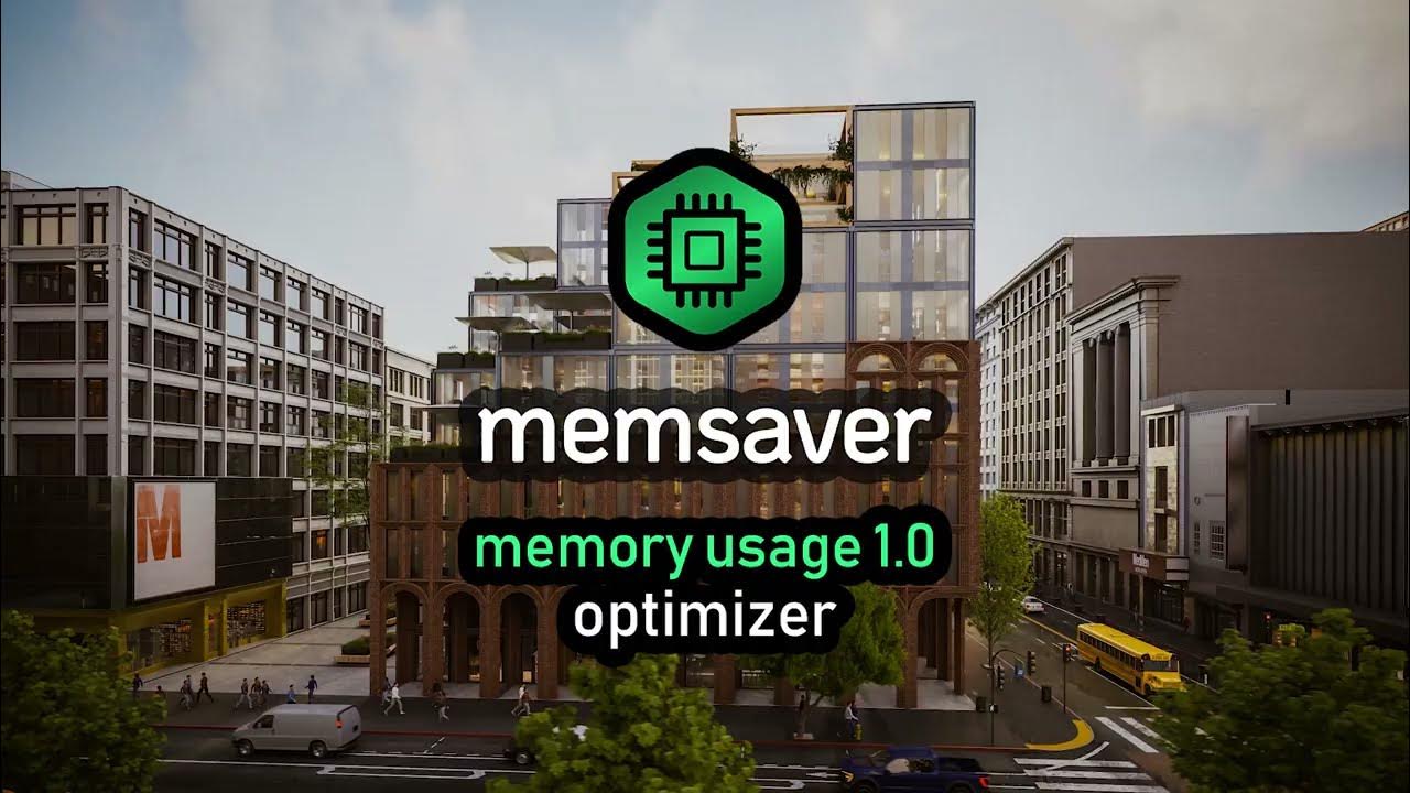 Memsaver v1.0 VRAM Memory Optimizer for Blender YouTube
