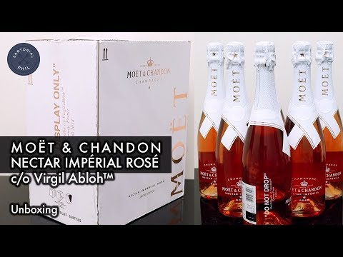 Moët Chandon x Virgil Abloh Limited Edition Nectar Impérial Rosé