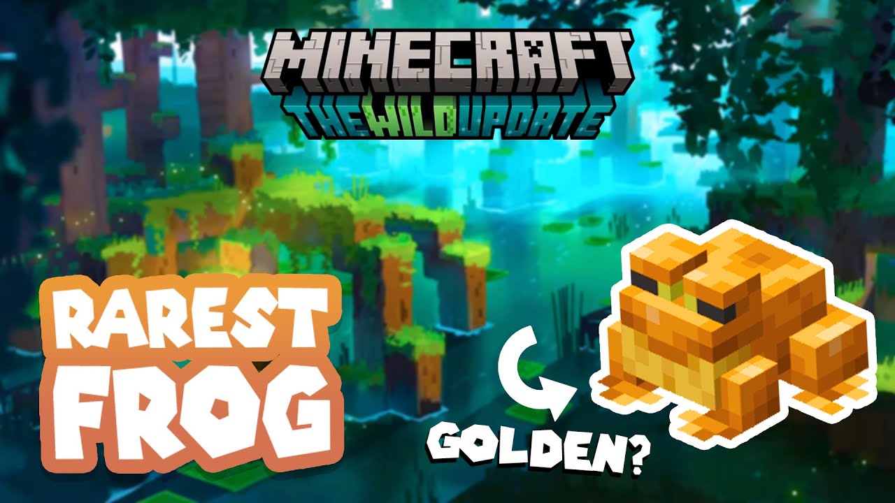 Minecraft: How To Get Rarest Frog In 1.19!, GOLDEN