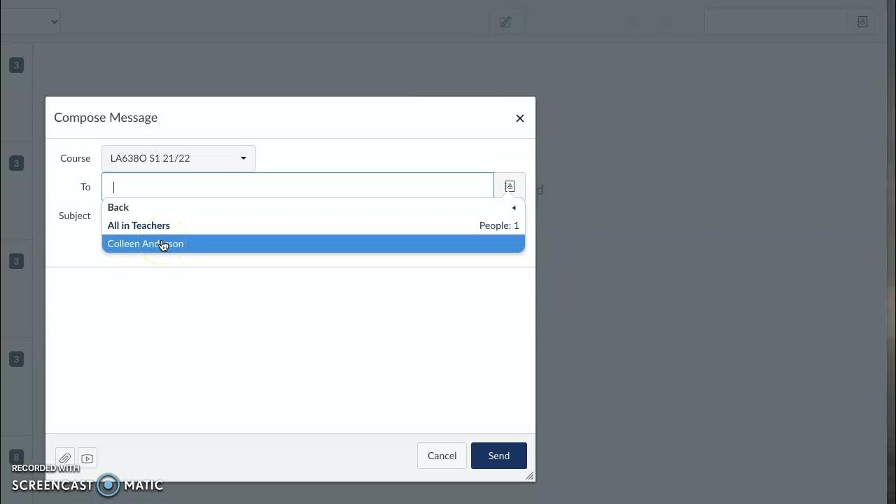 How to use Canvas Inbox YouTube