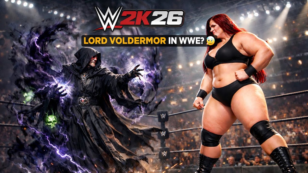 Волдеморт присоединяется к WWE?! 😱 Полный матч Лорда Волдеморта против дивы WWE в WWE 2K26