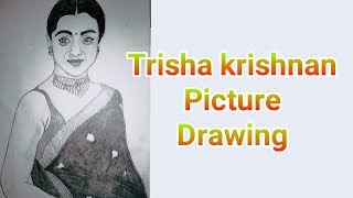 Trisha Krishan Actress Drawing Pictures
