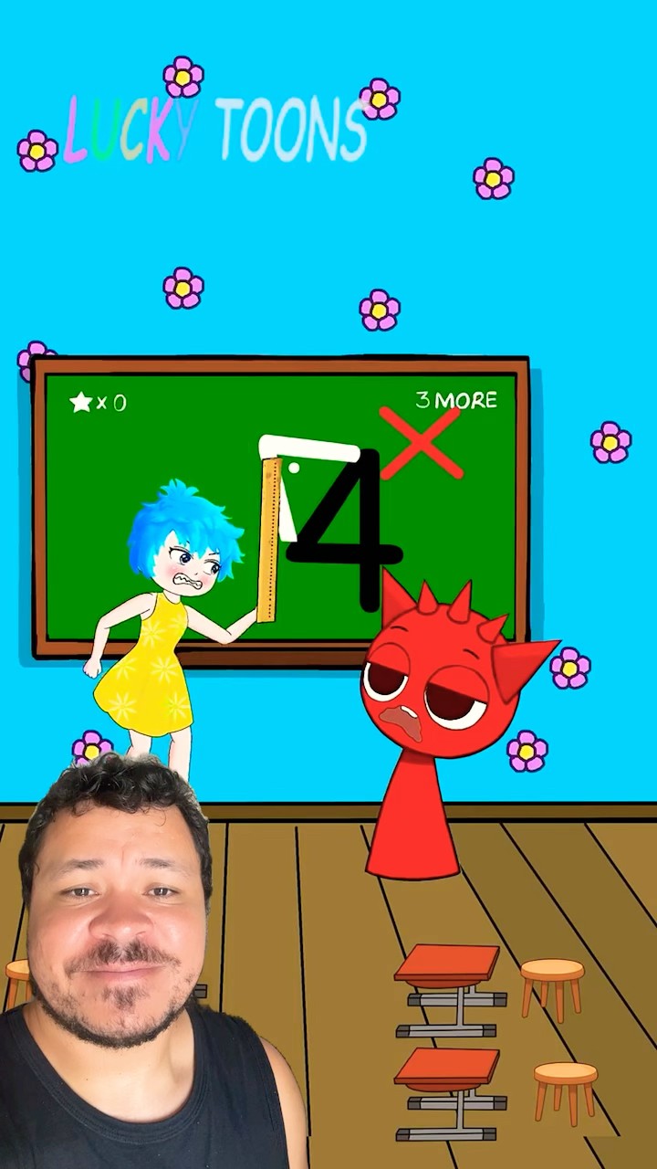 DESAFIO DE CONTORNAR O NÚMERO #mayumigames #sprunki #insideout #shortsvideo #youtubeshorts